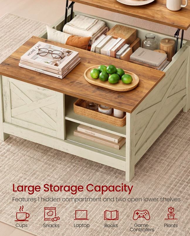 Farmhouse Lift Coffee Table