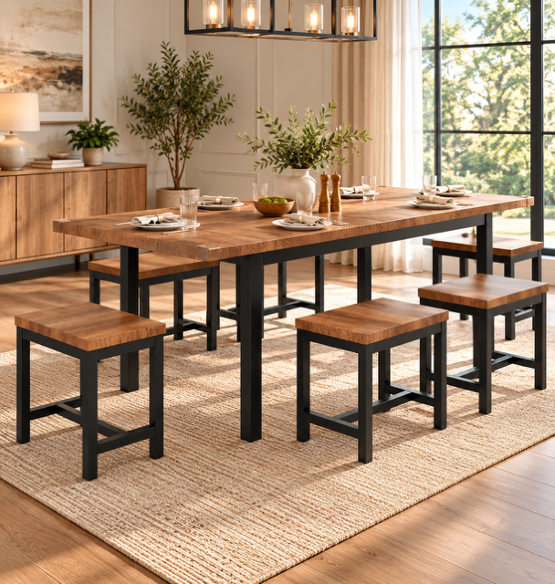 Fey Table w/6 Stools