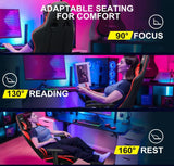 Gaming Chair with Footrest