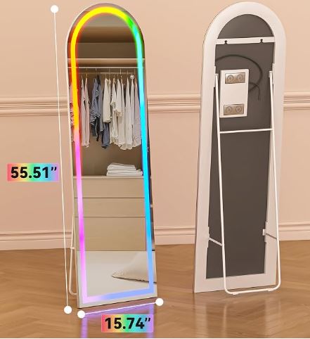 Hash Arch Floor Mirror