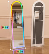 Hash Arch Floor Mirror