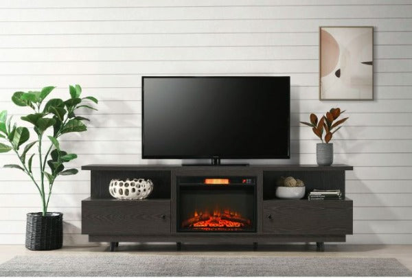 Hyler Tv Stand With Fireplace