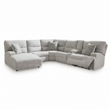 Acklen Place 6-Piece Power Reclining Sectional with Chaise