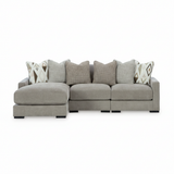Aslan Court 3-Piece Sofa Sectional with Chaise