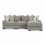 Aslan Court 3-Piece Sofa Sectional with Chaise