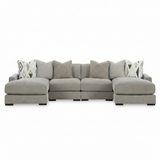 Aslan Court 4-Piece Sofa Pit Sectional