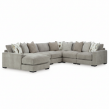 Aslan Court 6-Piece Sectional with Chaise