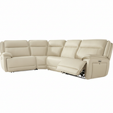 Double Deal 4-Piece Reclining Sectional