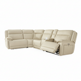 Double Deal 5-Piece Reclining Sectional with Console