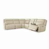 Double Deal 6-Piece Power Reclining Sectional