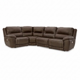 Dunleith 4-Piece Power Reclining Sectional