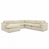 Elyza 5-Piece Sectional with Chaise