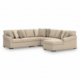 LadyMae 5-Piece Sectional with Chaise