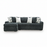 Midnight-Madness 2-Piece Sectional Sofa Chaise