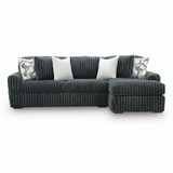 Midnight-Madness 2-Piece Sectional Sofa Chaise