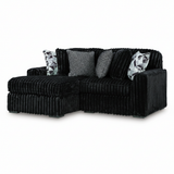 Midnight-Madness 2-Piece Sectional with Chaise
