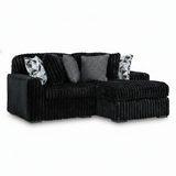 Midnight-Madness 2-Piece Sectional with Chaise