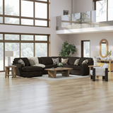 Midnight-Madness 4-Piece Sectional with Chaise