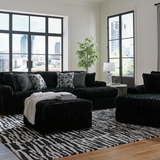 Midnight-Madness 5-Piece Sectional with Chaise