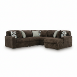 Midnight-Madness 5-Piece Sectional with Chaise