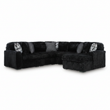 Midnight-Madness 6-Piece Sectional with Chaise