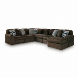 Midnight-Madness 6-Piece Sectional with Chaise