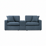 Modmax 3-Piece Sofa with Storage Console