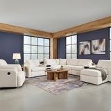 Modmax 4-Piece Sectional with Storage Chaise and Audio Console