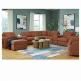 Modmax Premium 4-Piece Sectional with Storage Chaise and Storage Console