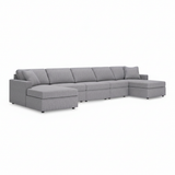 Modmax 5-Piece Double Chaise Sectional