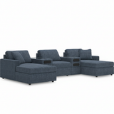 Modmax 5-Piece Double Chaise with Audio Consoles