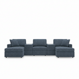 Modmax 5-Piece Pit Sectional with Storage Consoles