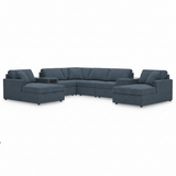 Modmax 8-PC Sectional with Chaise and Audio Consoles