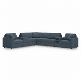 Modmax 8-Piece Sectional with Audio and Storage Consoles