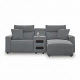 Modmax II 3-Piece Power Reclining Sectional with Chaise