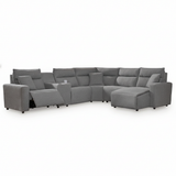 Modmax II 6-Piece Power Reclining Sectional with Chaise