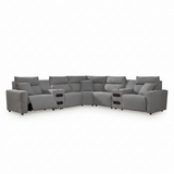 Modmax II 7-Piece Power Reclining Sectional with Audio Consoles