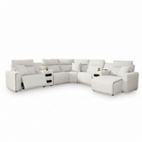Modmax II 7-Piece Power Reclining Sectional with Audio Consoles