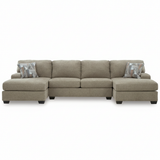 Newellen 3-Piece Sectional with Double Chaise