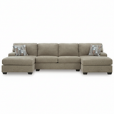 Newellen 3-Piece Sleeper Sectional with Double Chaise