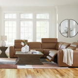 Rally-Up 5-Piece Power Reclining Sectional with Console