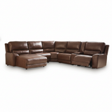 Silverbrooke 6-Piece Power Reclining Sectional with Chaise