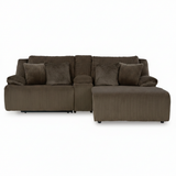 Top Tier 3-Piece Reclining Sectional Sofa with Chaise