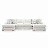 Wynncroft Manor 4-Piece Double Chaise Sectional