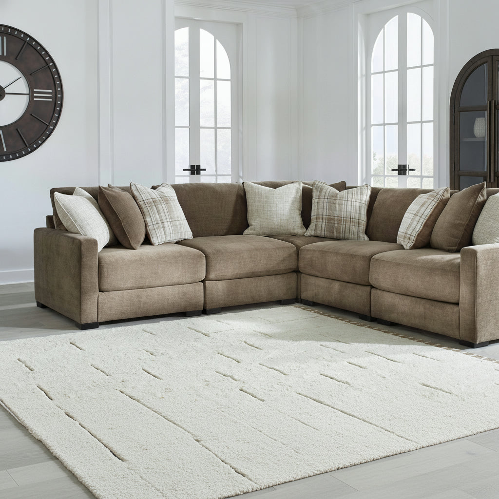 Camellia-Court Stationary Sectionals
