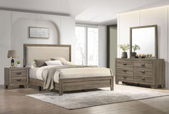 James Upholstery Full Bedroom Set