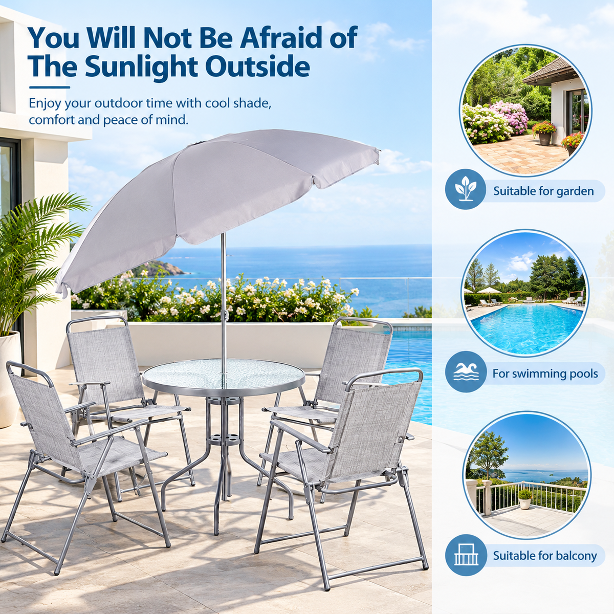 Kelle Patio Set