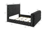 Josephine King Bed w/ TV Lift