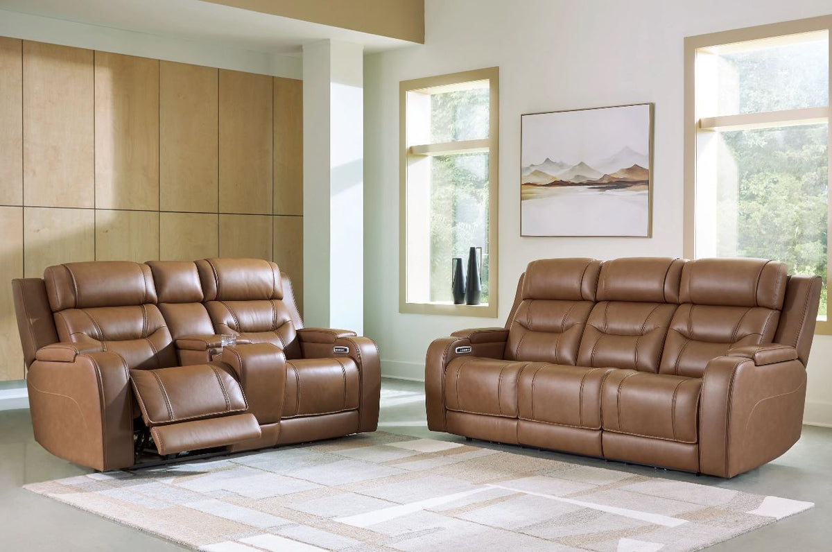 Knightington Sofa & Loveseat