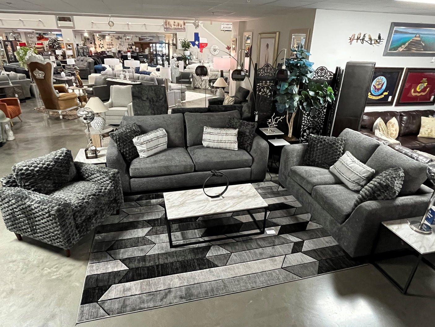 Ludacris Sofa & Loveseat & FREE Chair